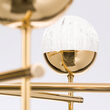 Lustra moderna alama Aur 24k LED 4.5W/380lm/3000K, Ball LU 1735/6 Gold Orion